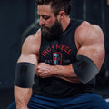 Unbreakable Construction Sports Safety Gym Elbow Support Brace Wightlifting  Compression Neoprene Elbow Sleeves Powerlifting
