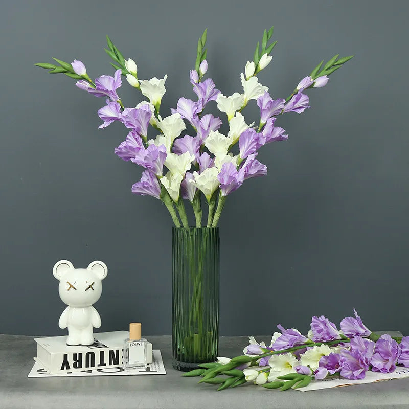 Elegant Single Stem Orchid Silk Floral for Home Decor High Quality New Style for Christmas Artificial Plants