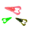 TPR Topwater Bass Fishing Lures 90mm 12.5g 3pcs+1 Crank Hook/blister Box Bait Floating Rotating Tail Long Tensile Material  Frog