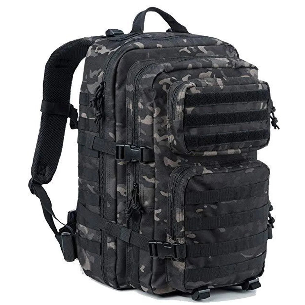 Black CP Camo Outdoor Sport 900D Nylon Waterproof Durable Tactical Back Pack Multifunctional Hiking Backpack Bag