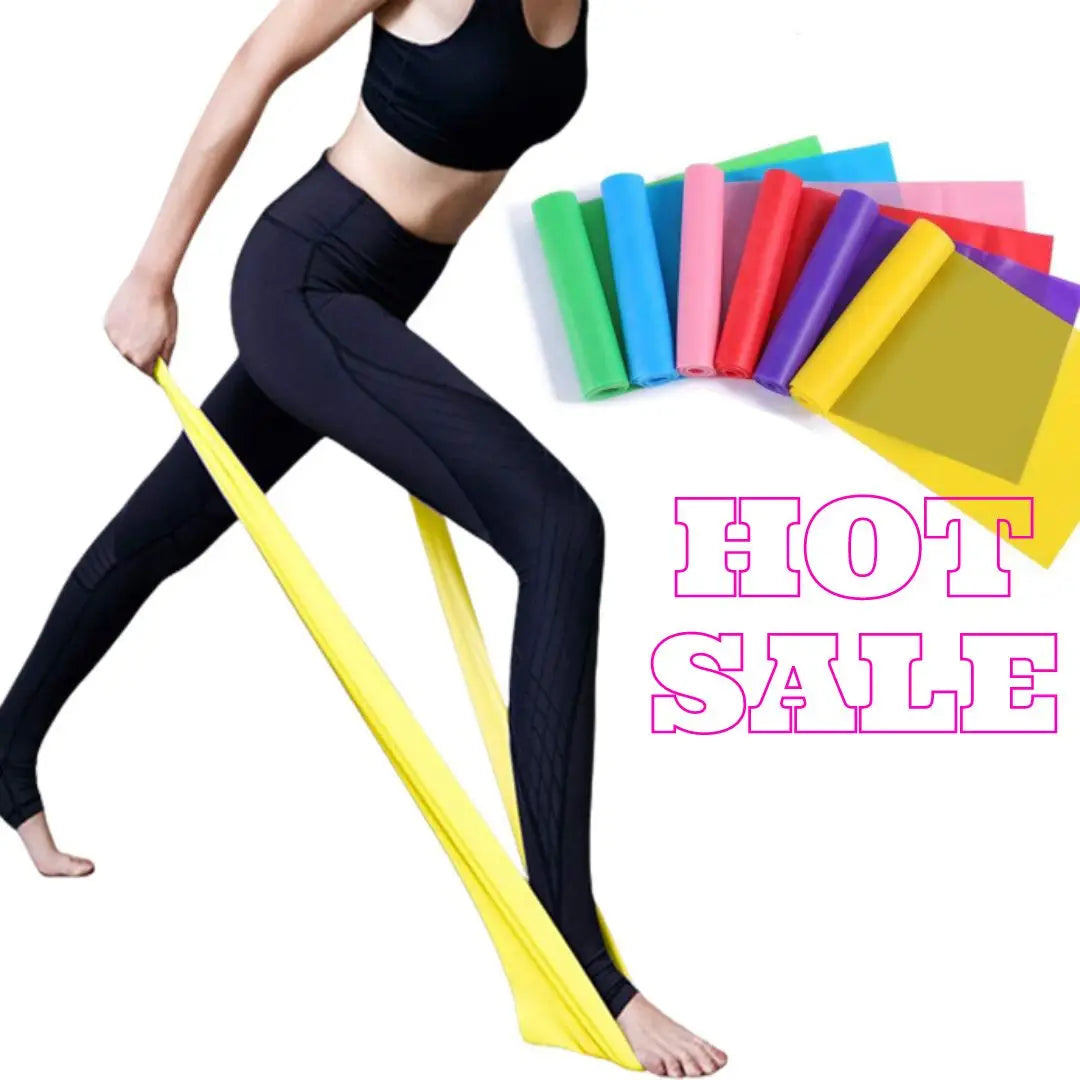 NQ SPORTS Best Selling Customizable Logo Sports Rehabilitation Stretch Bands Latex Fitness Tension Bands Yoga Resistance Bands