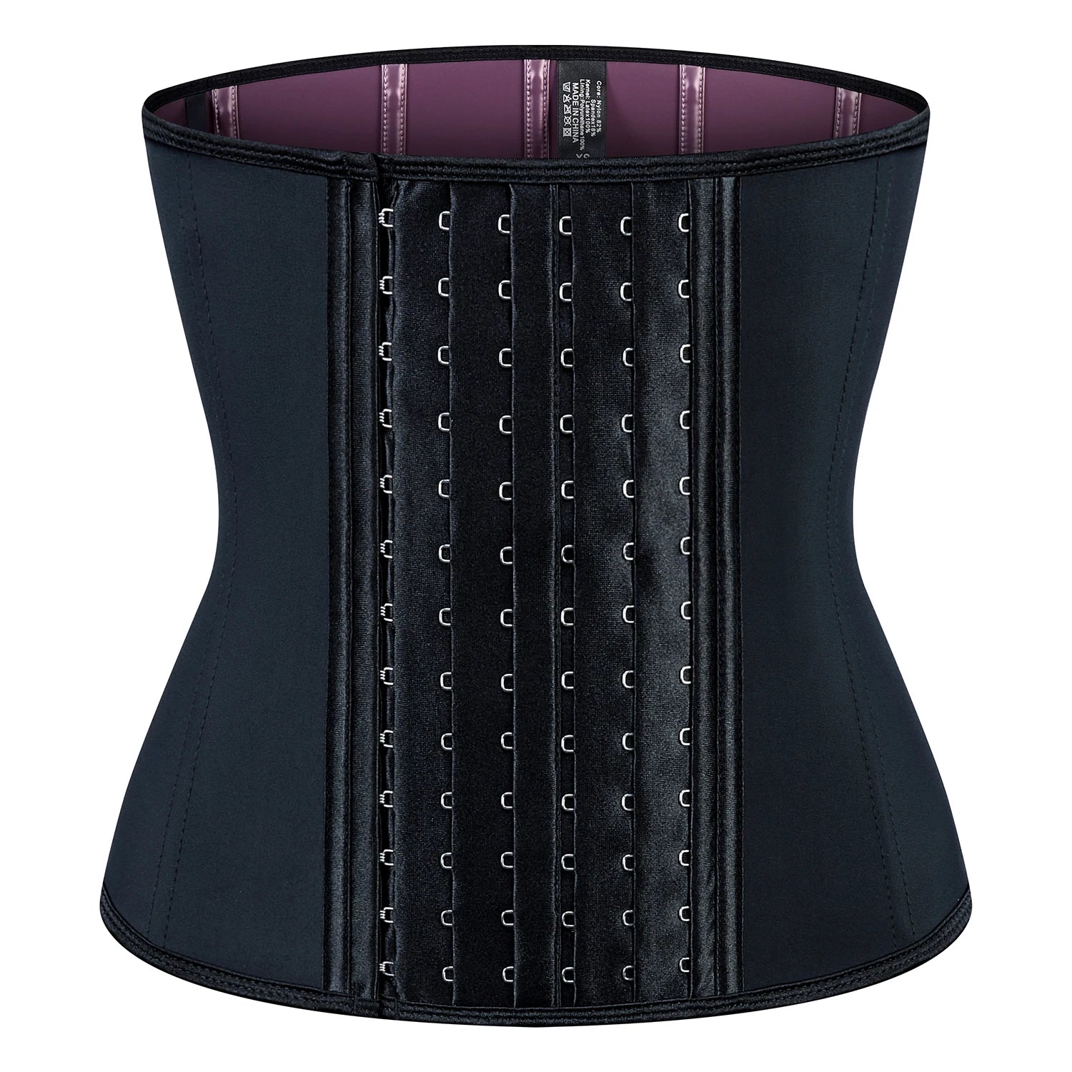 Plus Size Hook Waist Trainer Latex Slimming Corset Shaper Sauna Sweat Waist Trainer for Women