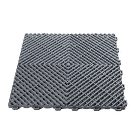 Jiangsu OEM and ODM Injection Molding PP Floor Tiles Heavy Duty Area Use Garage Floor Tile for Garage