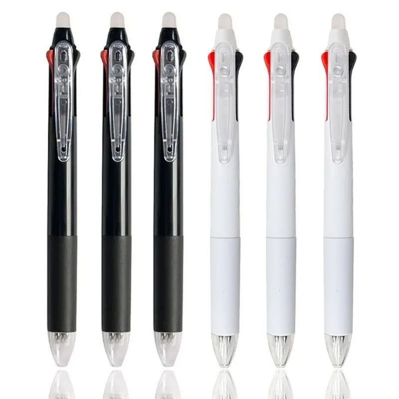 Erasable Click Gel Pen in 3 Colors 0.5mm Writing Width Plastic Material for Promotional Use