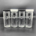 Customized 125ml Clear Round Empty Lean Cough Syrup Bottle With Plastic Cap