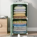 Cloth Double Baby Diy Furniture Storage Factory Price Doudle Door Open Plastic Cute Wardrobe Foldable Kid Bedroom Furniture