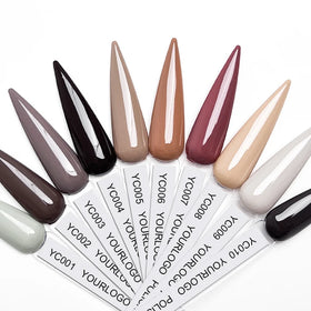 15 ml Non Toxic Organic Vegan High Pigment Quick Dry Environment-Friendly Private Label Professional Nail Salon UV Gel 30-Day