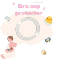 Beadsnice Soft Silicone O Ring  One Size Fits Both Regular 45x15mm and 55x16mm Silver Nursing Cups Silicone  Rings