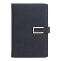 Customizable A5 Leather Journal Notebook 100 Sheets New Design Thermal Binding Hardcover VIP Business Gift Meeting Notebook