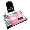 Recycled Microfiber Waffle Weave Towels Australia Tesalate Beach Towel Printed Custom Design Double Side