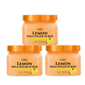 Custom Logo Women's Scrubs Lemon Scent Bath Scrub Shea Butter Nursing Face Scrub