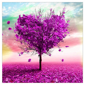 LS Full Drill Velvet Canvas 5d Diamond Painting Kit Art Tree Diamond dot Cross Stitch Canvas Painting with Diamonds