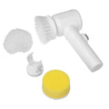 Mini Portable Electric Cleaning Brush Set Kitchen Bathroom Sink Bathtub Floor Toilet Tub Electric Spin Scrubber Cleaning Brushes