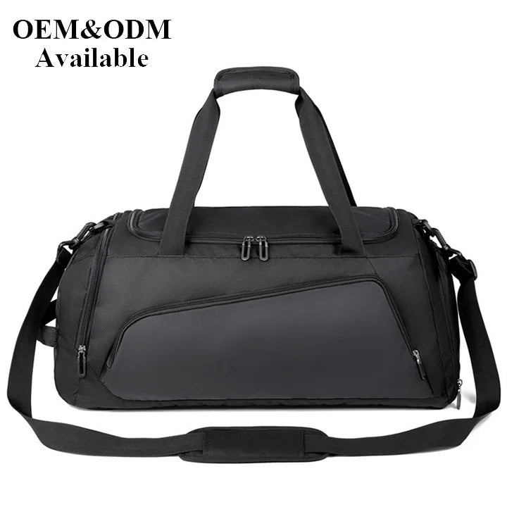 Training Bags Custom LOGO Travel Men Gym Fitness Waterproof Travel Bags Oxford Film Storage Daily Use Outdoor Sports Duffel Bag