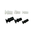 Quick Snap Hidden Clip Fasteners Acrylic Standoffs for Small Medium Large Letter Signs Plastic Sign Locator