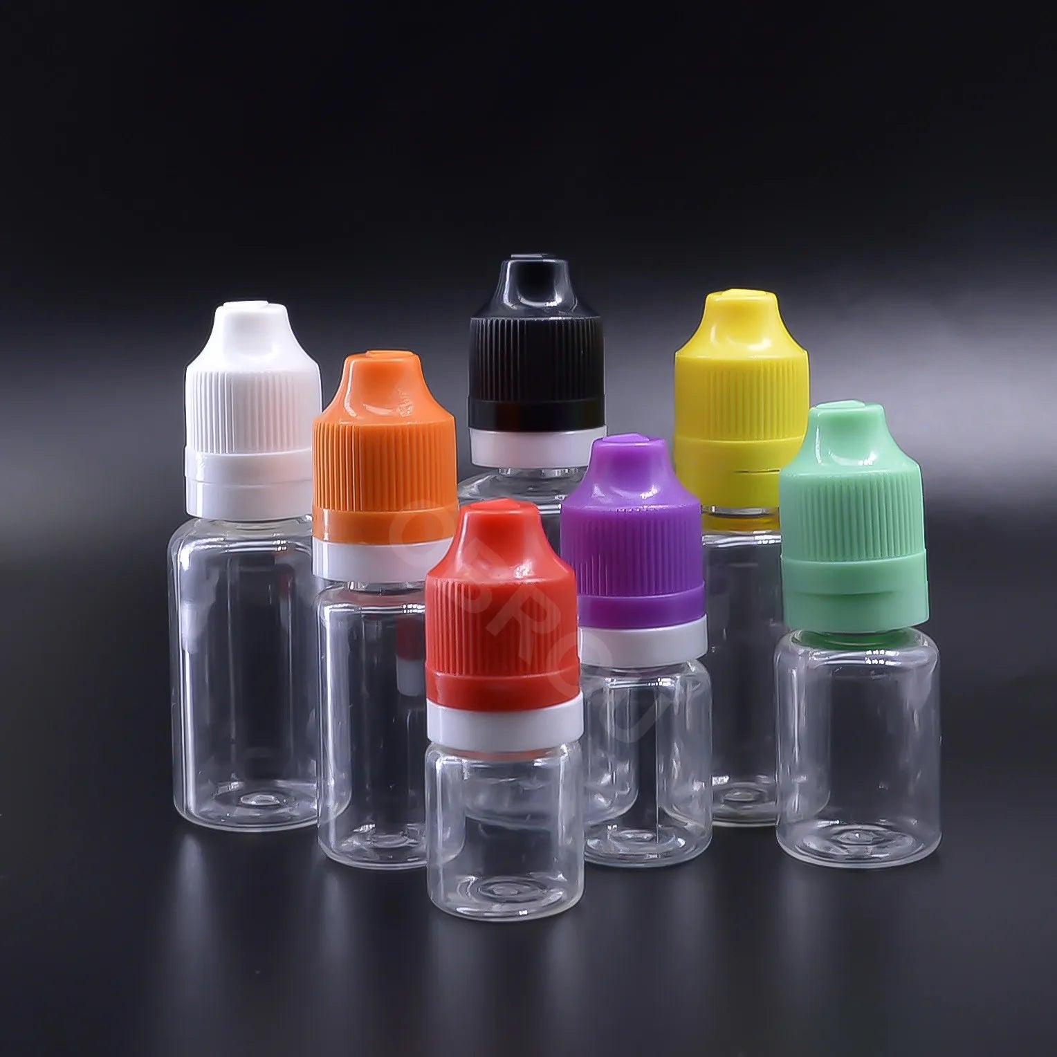 OBROU PET 2Ml 3Ml 5Ml 10Ml 20Ml 30Ml 50Ml 60Ml Plastic Squeeze Bottles Eye Drops Infusion Screen Printed Flip Top Sealing