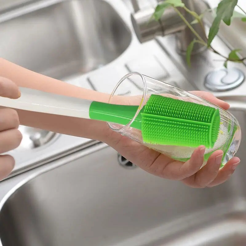 Household Kitchen Long Handle  Bottle Brushes Cup Glass Washing Tool Cleaning Brushes Accessories