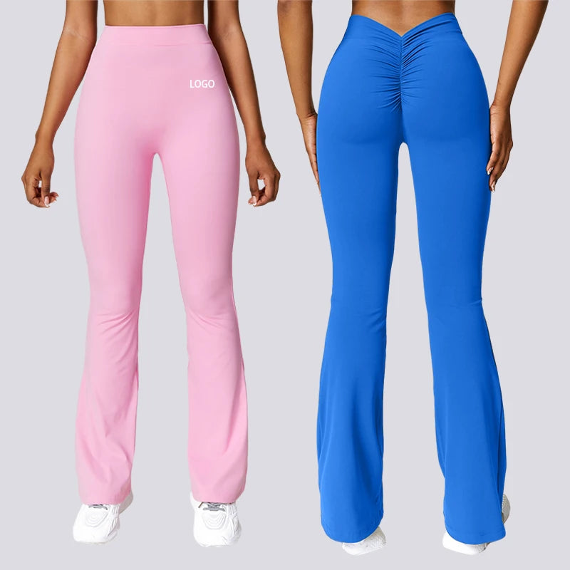 TCCK8449 Yoga Clothing Manufacture Solid Yoga Pants Workout Leggings Tight Women Sportswear Workout Scrunch Yoga Leggings