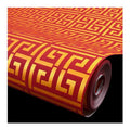 Deep Embossed Red and Gold Non Woven Wallpaper for Walls Bedroom and Living Room Decorative Chinese Style Wallpaper