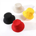 Unisex 270gsm 100% Cotton Bucket Hat Embroidered Logo Custom Vintage Style Silk Fabric Visor for Outdoor Fishing Parties Travel