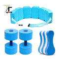 5 Piece Water Aerobics Aquatic Fitness Set Pool Exercise Equipment Foam Water Dumbbell