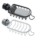 Kitchen Faucet Storage Rack Dinnerware Dish Storage Holder Hanger Sink Sponge Faucet Dishcloth Storage Drain Rack