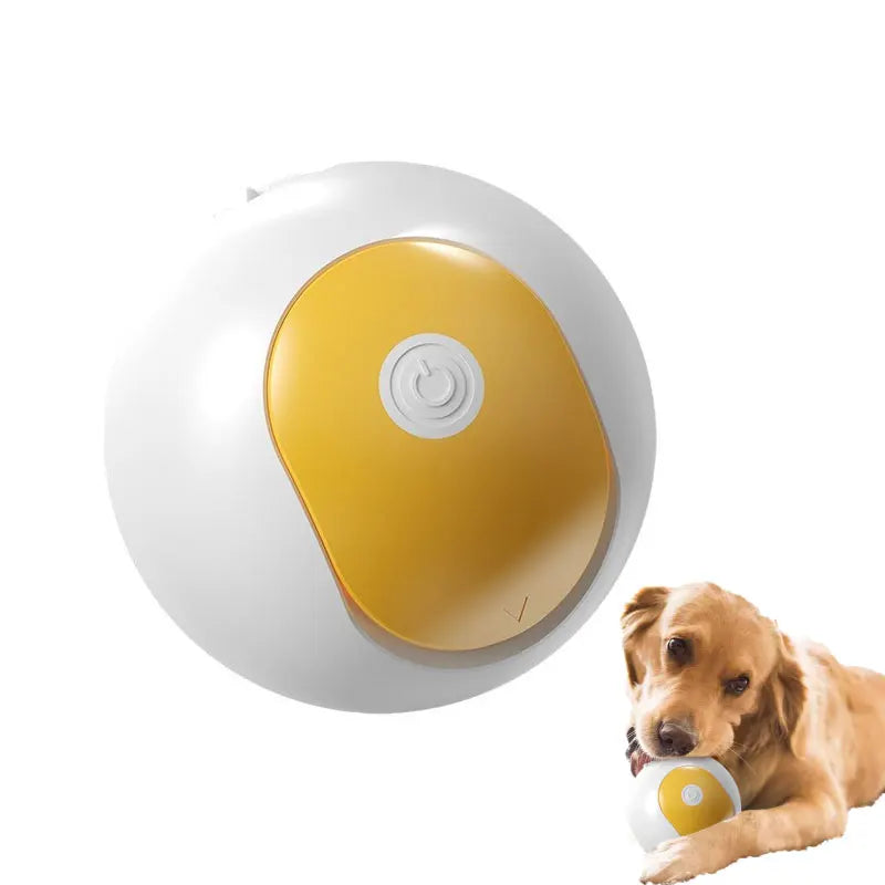 Pet Intelligent Leakage Ball Dogs Playing Educational Electric Toy Slow Food Rolling Ball Leakage Device Smart Cat Ball Toy