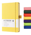 Wholesale Goodstar NB0001 Customizable Logo A5 Spiral Diary Notepad Set Hardcover Leather Notebook Strap Sewing Writing