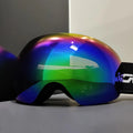 Yijia Optical Ski Goggles Snowboard Eyewear Custom OEM Anti Fog Elastic Straps UV Protection Snow Board Glasses Ski Goggle