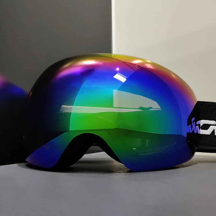 Yijia Optical Ski Goggles Snowboard Eyewear Custom OEM Anti Fog Elastic Straps UV Protection Snow Board Glasses Ski Goggle