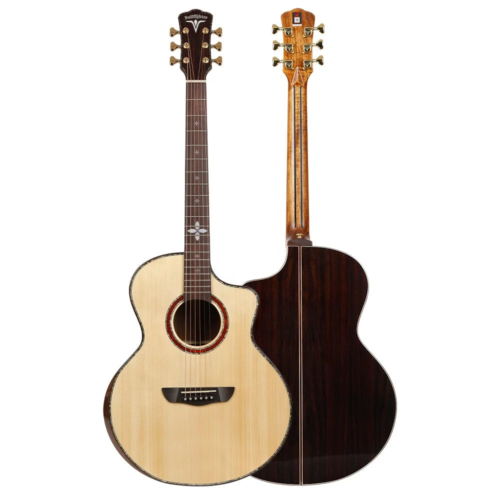 OEM Semi Acoustic Guitar Nut K5 Acoustic Guitar Strings 41 Inch Top Solid Spruce Acoustic Electric Guitar