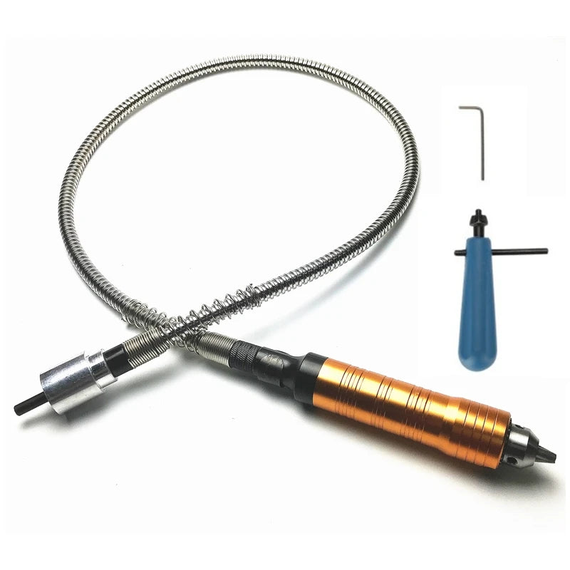 Engraver Flexible Shaft 0.24 Inch/6MM Flex Shaft Electric Drill Handle Chuck Separate Mini Grinder Accessories