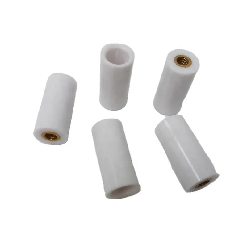 Xmlivet 13mm White Color Pool Billiards Cue Ferrule With Screw Inside for Screw-on Tips Wholesales Billiard Accessories
