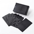 Custom Luxury Gold Foil Waterproof Trading Poker Playing Cards Premium Advertising PVC EN71 Certified Original Design