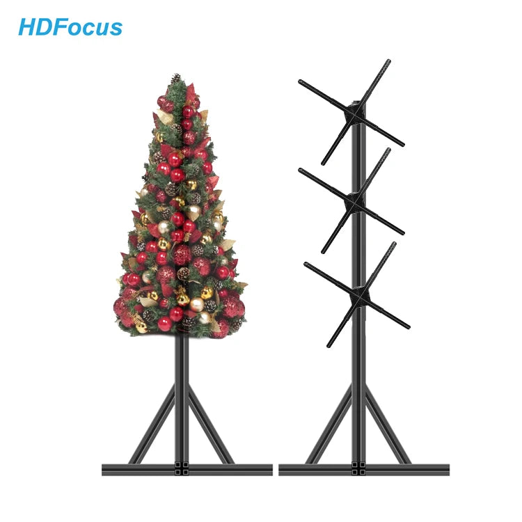 Hdfocus Easy Install Ventiladores Holograficos 3D Led Fan Hologram Advertising Holographic Fan Display Hologram Fan 3D
