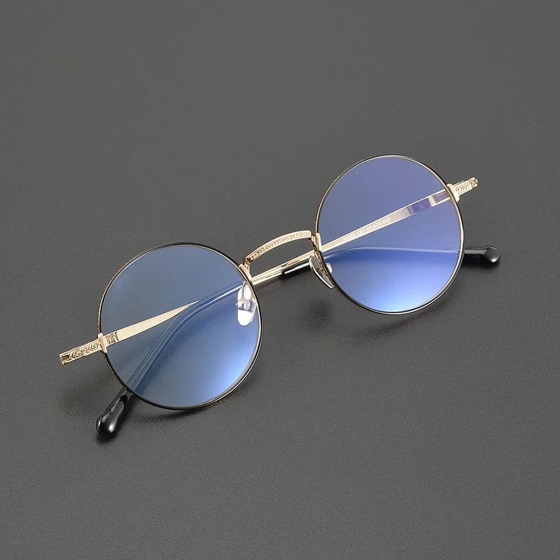 New Japan Japanese 100% Handmade Pure Acetate Titanium Optical Luxury Top Quality Eyeglasses Frames N-045