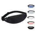 OEM Custom Logo Zipper Waist Belt Bags Fashion Colorful Travel Fanny Pack Outdoor Sport Lightweight Unisex Water-Proof Polyester