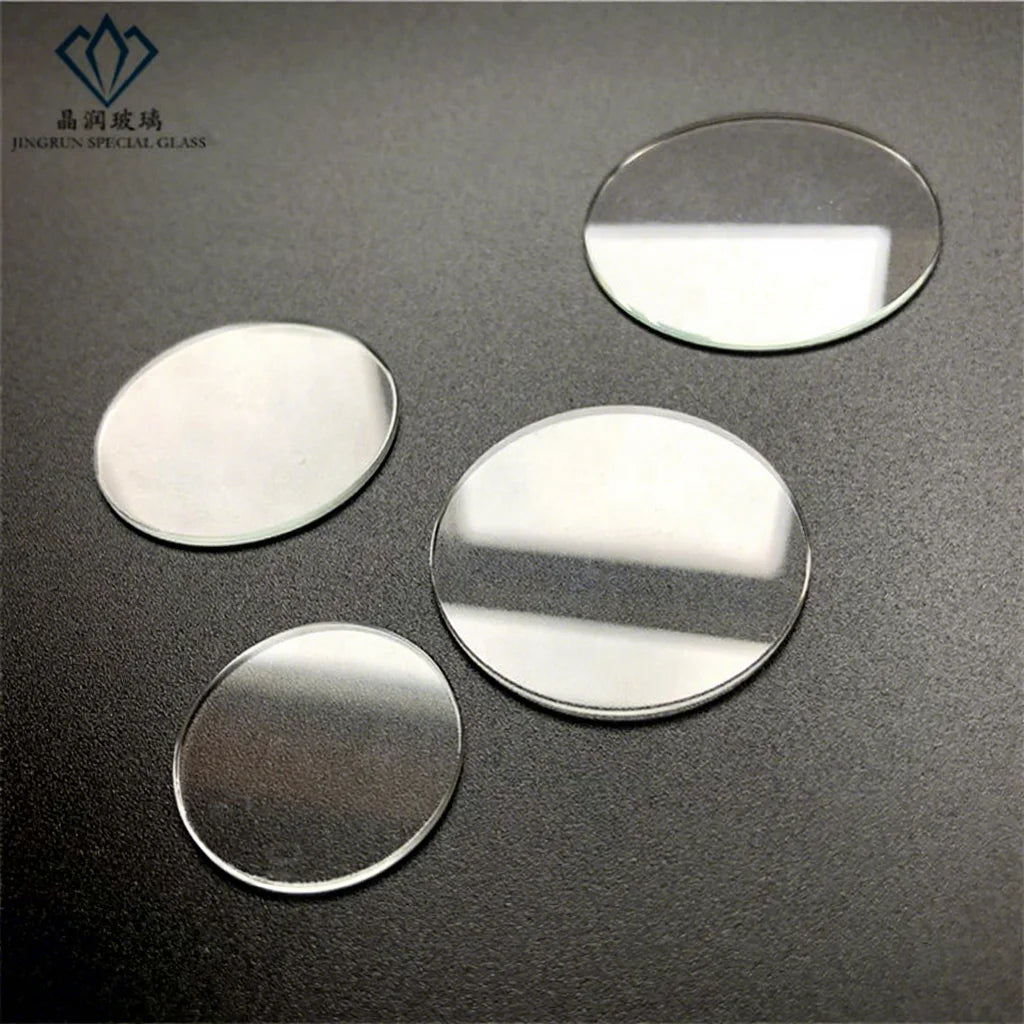 1.0mm Thick Flat Sapphire Watch Glass Custom Made Optical Sapphire Wrist Watch Crystal Mineral Glass
