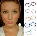 Nose Piercing Jewelry False Nose Ring 2021 Wholesale Custom Titanium Steel 5g Opp Bag Alloy Easy Nose Rings & Studs