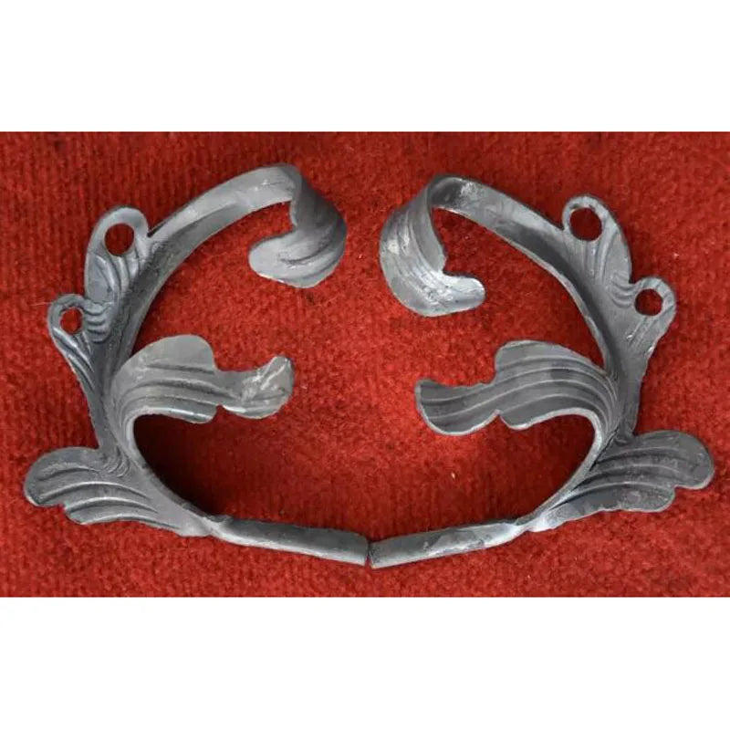 Forged Wrought Iron Leaves  for Staircase Railing Handrail Balcony Balustrade Gate Fence Parts