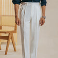 Factory Wholesale British Men Classic Trousers Fashion Business Men Trousers Office Wear Suit Pants