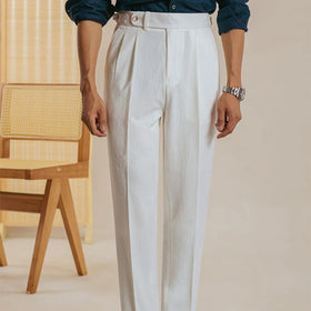Factory Wholesale British Men Classic Trousers Fashion Business Men Trousers Office Wear Suit Pants