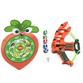 BGL Hot Selling Wholesale Cartoon Dinosaur Design Plastic Sticky Ball Bow Arrow Shooting Dart Board Sports Leisure Game Toy for