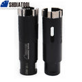 32mm 1-1/4" Laser Welded Dry Drilling Tools Diamond Segment Core Drill Bit with Side protection for Granite Stone Concrete