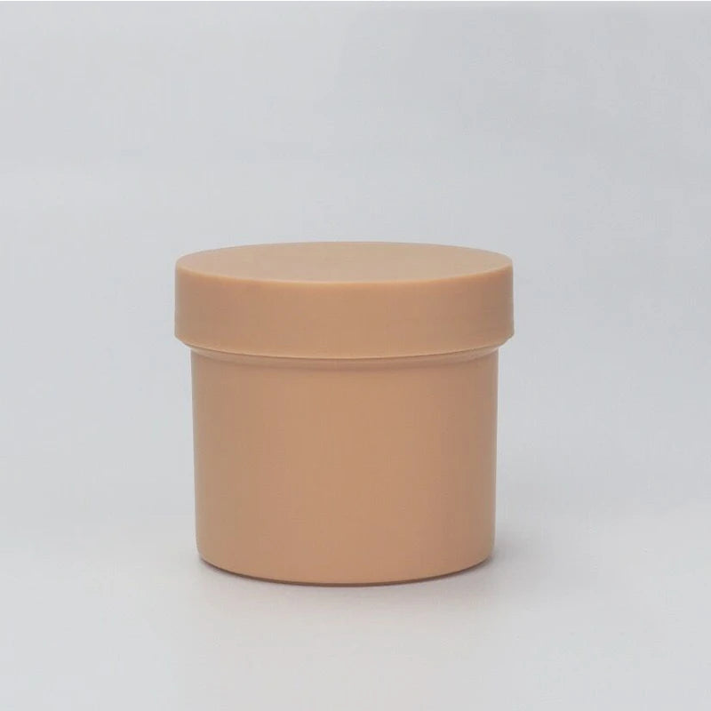 Wholesale 150g 5oz 200g 7oz Premium Quality Colorful Cosmetic Sugar Scrub Jars PP Base with Screw Top Cap and Liner Spoon