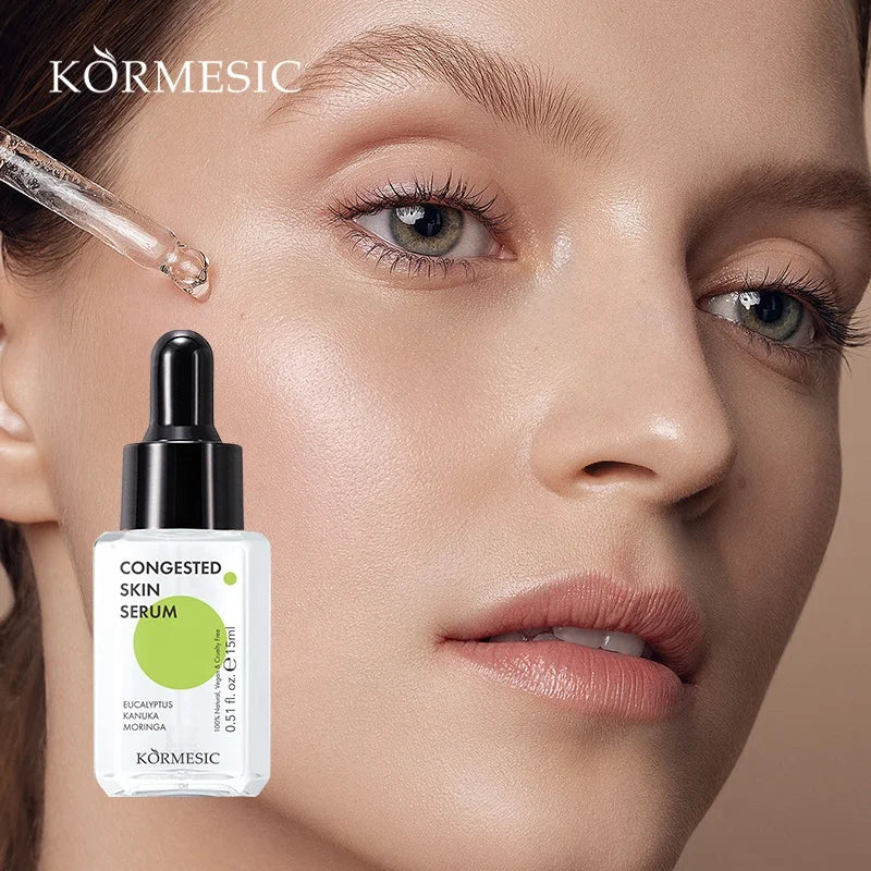 2023 Hot Selling Private Label KORMESIC EUCALYPTUS KANUKA  MORINGA CONGESTED SKIN SERUM