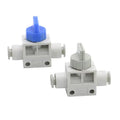 SMC Type Finger Valve VHK Series VHK2 VHK3 With Exhaust Male Thread Manual Valve Pneumatic Accessories Switching Regulator Valve