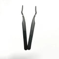 High-End New Style Stainless Steel Eyelash Tweezers Rounded Tip Clip Eyelash Beauty Tool Handy and Inexpensive with Low MOQ