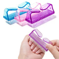 Wholesale Nail Brush Tools Nail Art Manicure Pedicure Kit Soft Remove Dust Plastic Nail Cleaning Brushes