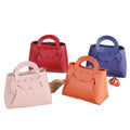 Fashion Wedding Candies Bag Leather European Wedding Sweet Basket Festival Gifts Organizer Leather